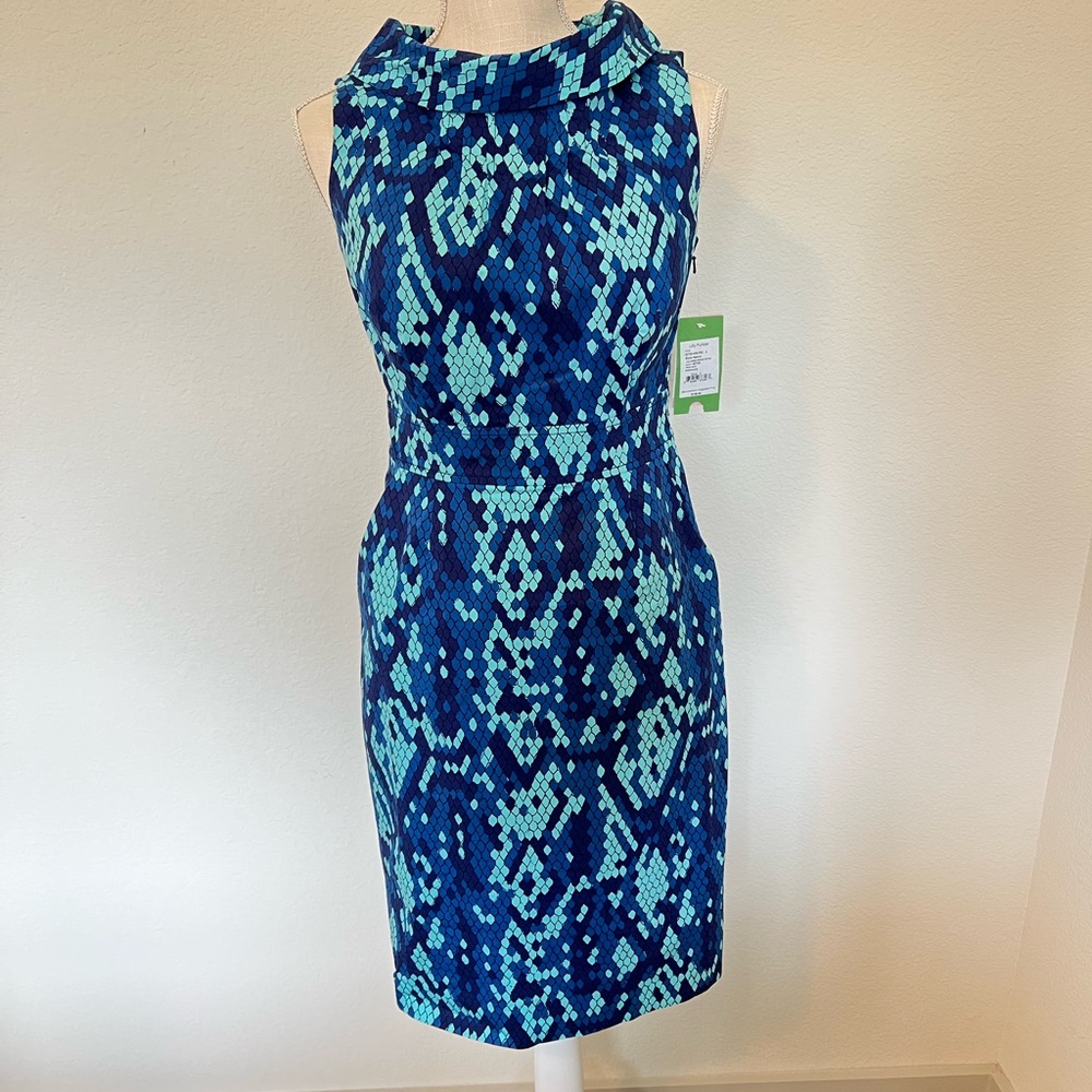 NWOT Lilly Pulitzer Show Me Some Skin Sheath Dress - Size 2